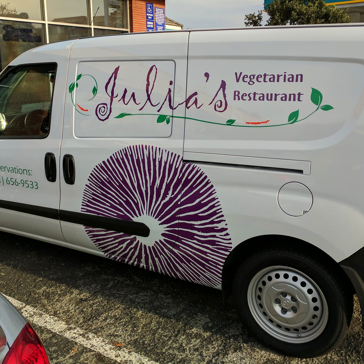 Julia's vehicle graphics installed