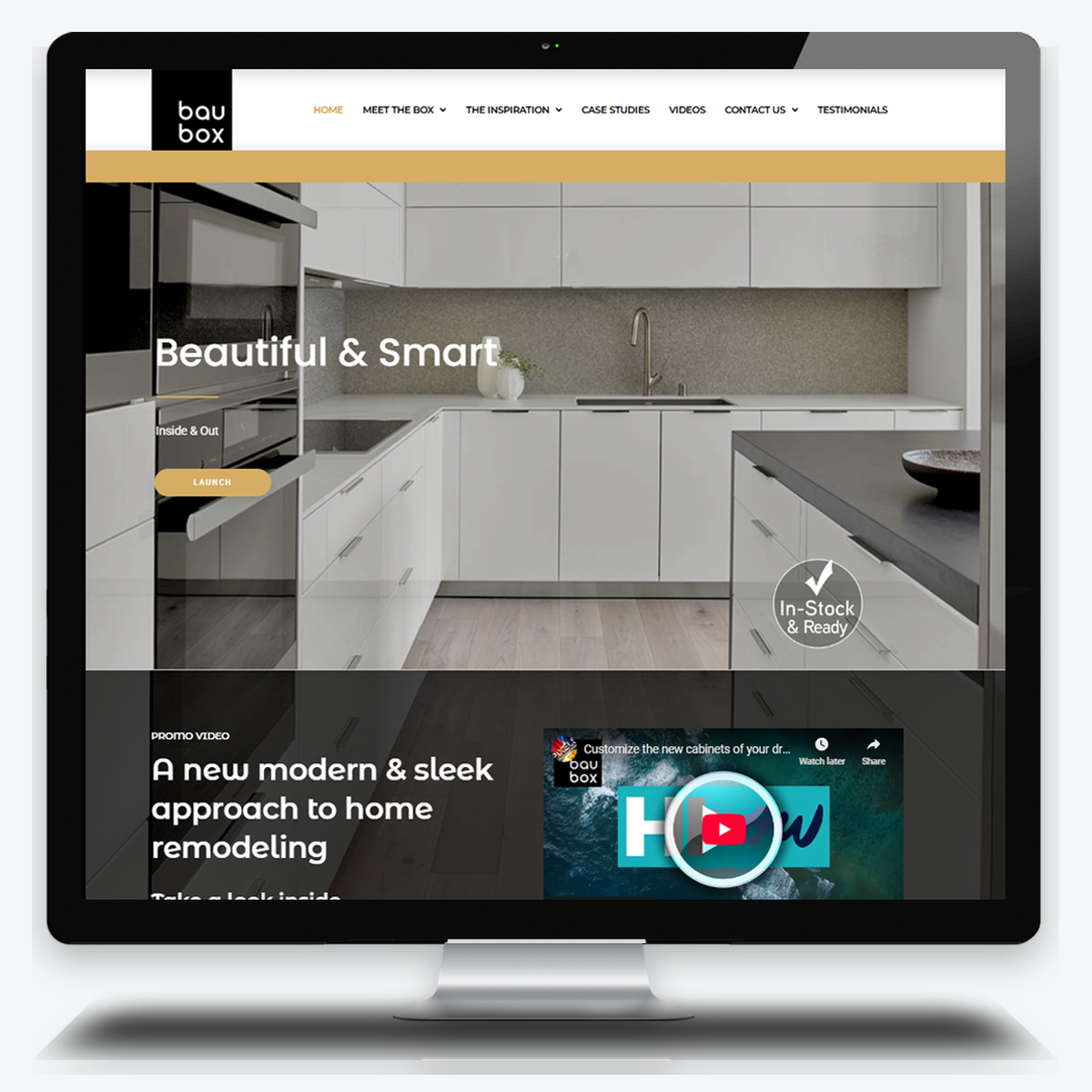 BauBox website design