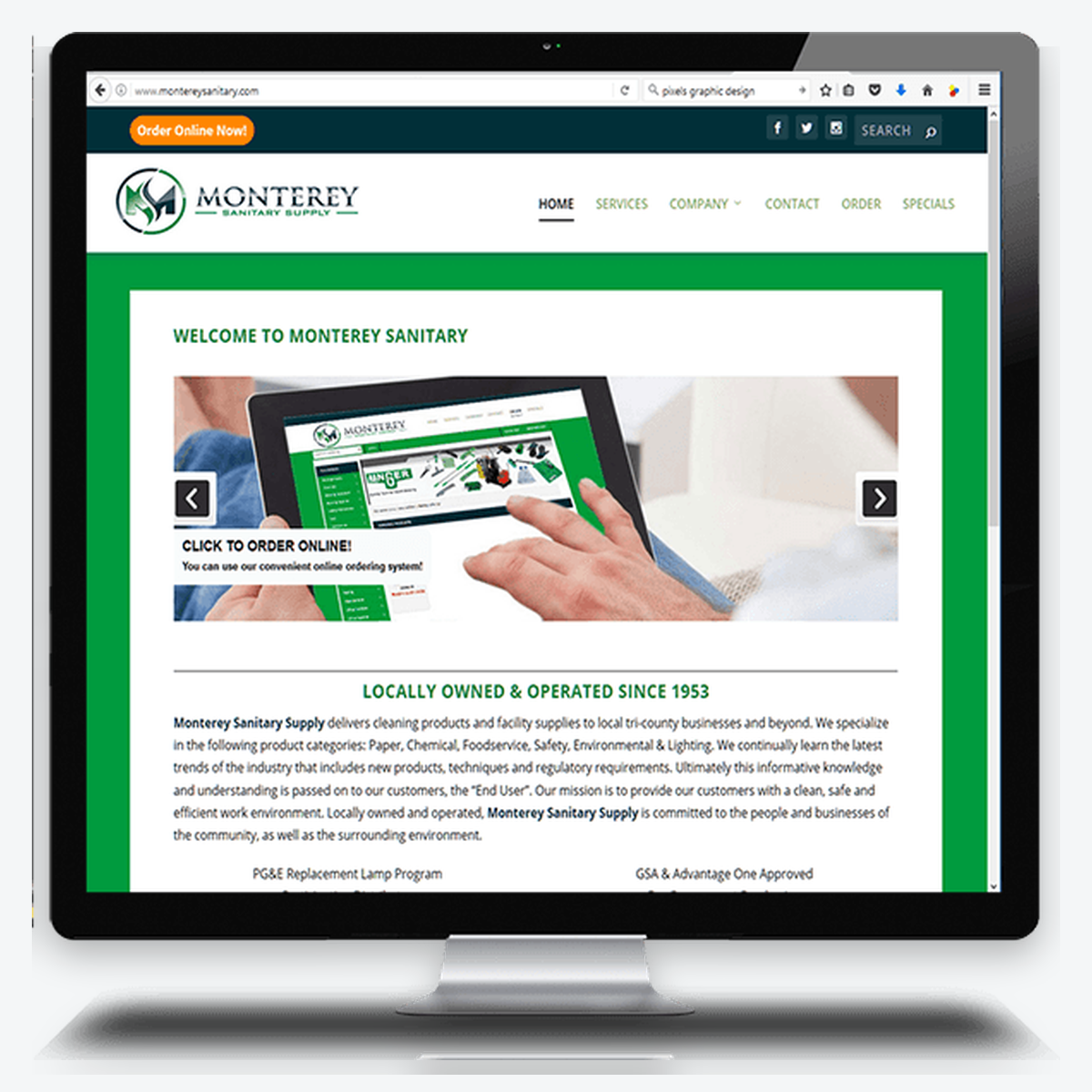Monterey Regional Waste Management website design